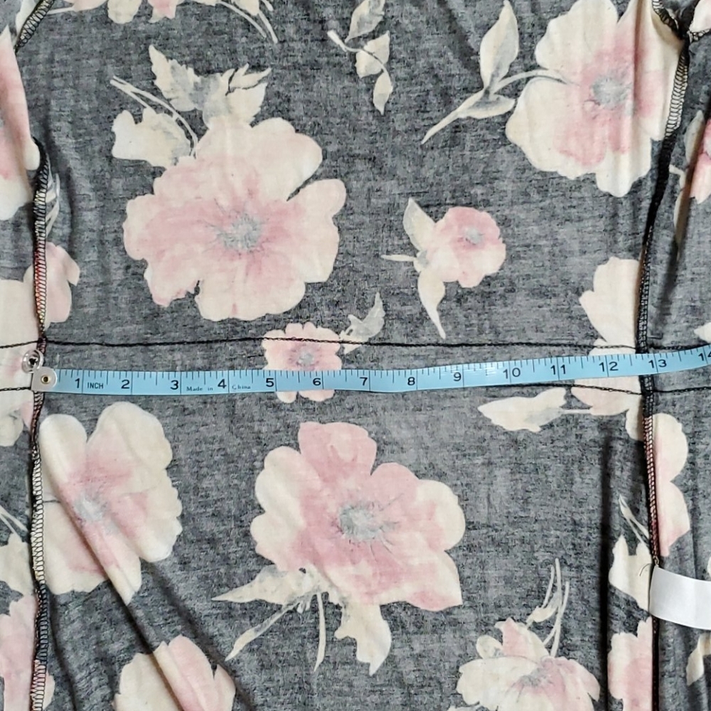 Bleuh Ciel Maxi Floral Wrap Dress. - Picture 12 of 12